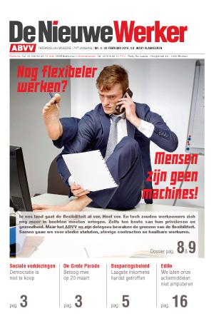 Vakbond ABVV | DNW nr.04 - 2016 Vakbond ABVV | DNW nr.04 - 2016